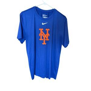 Nike Dri-Fit Athletic cut New York Mets MLB Tshirt Size Medium